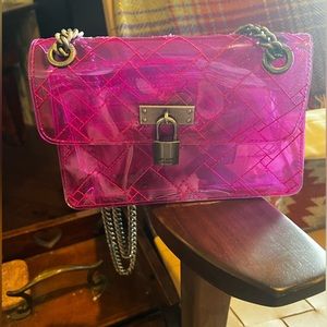 Kurt Geiger  Pink Purse worn to Taylor Swift Eras Tour Msp during dear john song